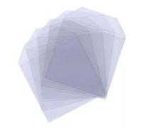 Custodie in plastica trasparente per CD/DVD, spessore 80 micron, confezione da 25