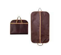 Custodie per Abiti per Appendere i Vestiti, Copriabiti con Manici per il Trasporto, Sacchetti Vestiti Viaggio in Non Tessuto, Borse per Abiti da Lavoro, per Abiti, Giacche, Vestiti(Brown)