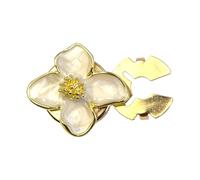 Custodie per bottoni da donna, con geminature floreali decorative, bottoni floreali per vestiti, per camicie, camicette, abiti cappotti, maglioni, matrimoni e artigianato