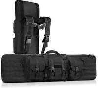 Custodie Per Carabine, 93/108/118/140 Cm Custodia Doppia Per Fucile, Fucile Di Canna Da Pesca Borsa,Fodero Porta Fucili Imbottito, Resistente Impermeabile, Per Conservare Braccia A,93cm/36.6in