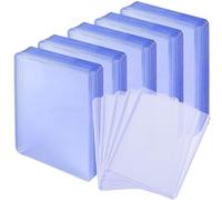 Custodie per carte 80 pz standard 35PT caricatori superiori maniche per carte da gioco Toploader protezione per carte