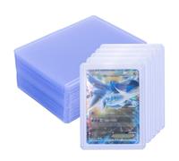 Custodie per carte Set di 30 Custodie per Carte da Collezione Trasparente spessore regolare Card Protectors Adatte per carte sportive,carte collezionabili,MTG,Pokemon Magic