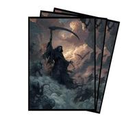 Custodie per carte TCG/MTG, 100 pezzi, anteriore trasparente, facili da mescolare, antistrappo, dimensioni standard opache, per OCG CCG DTCG PTCG (2)