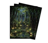 Custodie per carte TCG/MTG, 100 pezzi, parte anteriore trasparente, facili da mescolare, antistrappo, dimensioni standard, per OCG CCG DTCG PTCG (3)