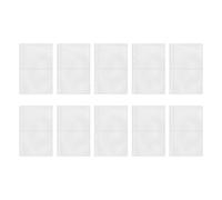 Custodie per cartella con tasche, 10 pezzi, ricambio per agenda anelli, 6 per schede, protezioni caricamento foto postali indice classe trading follower studio studenti