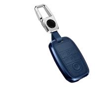 Custodie per chiavi auto Custodia Chiave A Distanza Auto Pelle Metallica Per KIA Per Rio Per Rio5 Per Sportage Per Ceed Per Cerato K3 KX3 K4 K5 Per Sorento Per Optima Auto Portachiavi(Blanc)