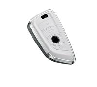 Custodie per chiavi auto Custodia Protettiva Chiave A Distanza Auto Pelle Metallica Per BMW X1 X3 X5 X6 X7 1 3 5 6 7 Serie G20 G30 G11 F15 F16 G01 G02 F48 Keyless Auto Portachiavi(8)