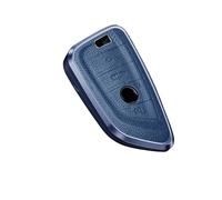 Custodie per chiavi auto Custodia Protettiva Chiave A Distanza Auto Pelle Metallica Per BMW X1 X3 X5 X6 X7 1 3 5 6 7 Serie G20 G30 G11 F15 F16 G01 G02 F48 Keyless Auto Portachiavi(11 Star Yellow)