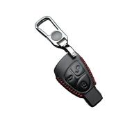 Custodie per chiavi auto Custodia Protettiva Per Portachiavi In pelle Con Catena A 3 Pulsanti Per GL CLS CLK SLK W203 W211 W204 Classe C B E R Auto Portachiavi(1 UK)