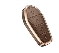 Custodie per chiavi auto Per BYD Per Qin Per Plusdmi Per Atto 3 Per Han Per EV Per Dolphin Custodia Leggera Metallica Chiave Auto Custodia Protettiva Per Telecomando Senza Auto Portachiavi(6)