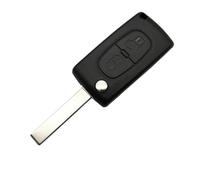 Custodie per chiavi auto Per Citroen C2 C3 C4 C5 C6 Chiave A Distanza Di Vibrazione Borsette 2 Pulsanti Custodia Chiave Per Auto CE0523 CE0536 Auto Portachiavi(Blanc)