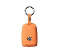 Custodie per Chiavi Auto per Mazda 3 Axela CX5/CX4/CX30/Atenza/2/CX8, Custodia Telecomando Cancello Caso Chiavi Copri Chiave Pelle Guscio Chiave Portachiavi Accessori Decorativi,A Orange