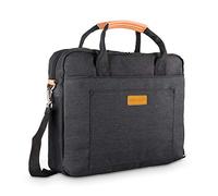 Custodie per computer portatile Tablet Bag Cartella a Spalla Messenger Borsa da Trasporto Donna Uomini Nero 14 nero 13.3-14 inch
