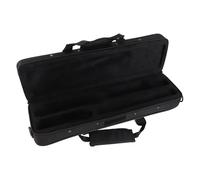 Custodie per Flauto Custodie per Flauto in Tessuto Oxford, Borsa per Flauto Borsa da Trasporto Impermeabile con Tracolla Regolabile per Flauto a 16 Fori Nero