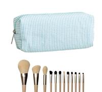 Custodie per matite | Astuccio per crepe organizer da scrivania per utensili | materiale scolastico portatile per trucco lavoro borsa studente università ufficio viaggio adolescenti bambini, blu