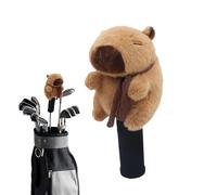 Custodie per mazze da golf, design a peluche, imbottitura protettiva, vestibilità numerata a tre cinque fe, fodera interna morbida, custodia resistente agli urti, chiusura con cerniera per donne e