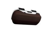 Custodie per Occhiali da Auto per BYD Atto 3 Tang F3 E6 Yuan Plus Song Max F0 QIN G3 I3 Han Auto Car Visor Sunglasses Glasses Case Holder Clip Box (Marrone)