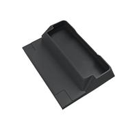 Custodie per Occhiali da Auto per Tesla per Modello 3 per Y Juniper 2025 Vassoio per Occhiali da Auto Scatola portaoggetti per bracciolo della Console Centrale in Silicone (A)