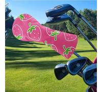 Custodie per racchette | Elegante design fragola protezione driver - Resistente alle intemperie elegante custodia da golf per allenamento all'aria aperta, viaggi e clubhouse
