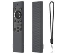 Custodie per Samsung Smart TV, Custodie protettive del telecomando in silicone, manica antiurto del telecomando, accessori di protezione completa (Grigio scuro)
