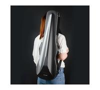 Custodie Per Violini Custodia for violino in fibra di carbonio dimensione 4/4 Custodia for violino multicolore disponibile con doppia tracolla impermeabile ultraleggera Per Violini(Black Stripes)