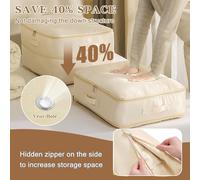 Custodie Pieghevoli per Piumoni Kit 54x42x60cm - Organizer Autocomprimente Ultra