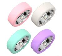 Custodie protettive in silicone per Oura Ring 5, cover morbide e leggere con antigraffio, per anelli di dimensioni 6-13, confezione da 4 custodie colorate per uso quotidiano e sport (set S-D)