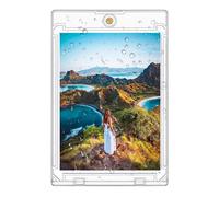 Custodie rigide per carte collezionabili, porta carte magnetiche in acrilico trasparente, da corte per trasportare collezionismo, organizzazione, trasporto, vetrina, collezione