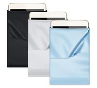 Custodie Sleeve in Microfibra 3-Pack per iPad Compatibili con Tablet, iPad 1-10, iPad Air 1-5, iPad Pro 11, iPad Pro 10.5, iPad Pro 9.7 con Dimensioni dello Schermo da 9,7 a 11 Pollici