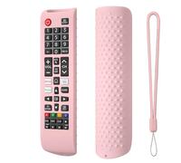 Custodie telecomando in silicone per Samsung Smart TV antiurto telecomando manica protettiva coperture per Samsung BN59-01315A BN59-01315B BN59-01315E BN59-01315L (Rosa)