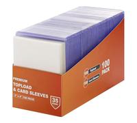 Custodie trasparenti per carte, top loader da 3x4 pollici, confezione da