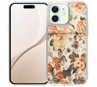 Custodie walli per iPhone 12/12 Pro Case estetico Portafoglio Telefono Titolo Case Card in modo sicuro contiene fino a 2 schede - Copertura telefonic