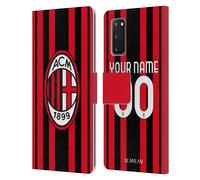 CUSTOM AC MILAN KIT 2022/23 CUSTODIA COVER A PORTAFOGLIO PER SAMSUNG TELEFONI 1