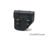 CUSTOM ACCES BORSA LATERALE DESTRA MOD. IBIZA CON BASE METALLICA NERO - COD. AP0