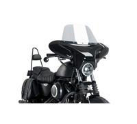 CUSTOM ACCES CUPOLINO BATWING HARLEY SPORTSTER XL883N IRON 2009-2020 FUME CHIARO