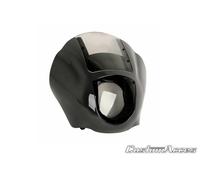 CUSTOM ACCES CUPOLINO SEMICARENATO JAX PER HARLEY D. SPORTSTER IRON 09-20 FUME C