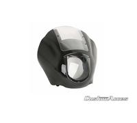 CUSTOM ACCES CUPOLINO SEMICARENATO SAMCRO HARLEY SPORTSTER LOW 2005-2010 NERO