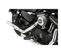 CUSTOM ACCES PEDANE POGGIAPIEDI DELTA-S HARLEY STREET 750 2015-2021 NERO