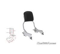 CUSTOM ACCES SCHIENALINO SOFT PER HARLEY D. SOFTAIL STREET BOB FXBB 18-24 INOX