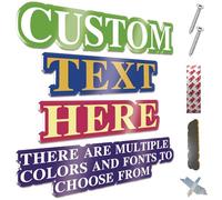 Custom Acrylic Name Sign - Personalized Door Plaque for Kids Room, Office, Studio-Boys & Girls Bedroom Door Signs & Wall Decor