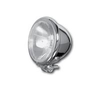 Custom Chrome Faro Fanale Luce Anteriore Moto Bates da 5-1/2" - 14 CM Cromato Omologato Custom Bobber Chopper