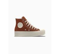 Custom Chuck Taylor All Star Lift Platform Glitter By You Red Bronze