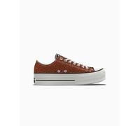 Custom Chuck Taylor All Star Lift Platform Glitter By You Red Bronze