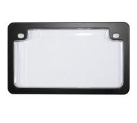 Custom Combos 92776 Clear Unbreakable Moto Targa Shield e Telaio Combo con Telaio Nero