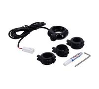 Custom Dynamics, interruttore On/Off montato sul manubrio ausiliario universa...