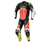 Custom Fit Motorbike One Piece Racing Suit CE Level 2 Armour Leather GP Tech V4