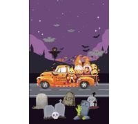 Custom "Happy Halloween" Paperback Notebook: 120 Pages, 60 sheets, Personalized Paperback, Unique Gift for Birthdays & Any Occasion, 5.5x8.5 in