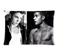 Custom Justin Bieber Pillowcase Standard Size Design Cotton Pillow Case