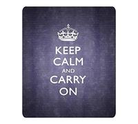 Custom Keep Calm And Carry On Anti Slip Comfort Gaming Mouse Pad - Durable Office Accessory Gift