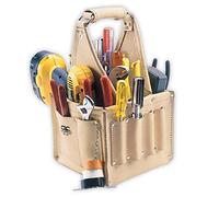 Custom Leathercraft 526 elettricista e manutenzione Tool Pouch, top grain Leather, 17-pocket